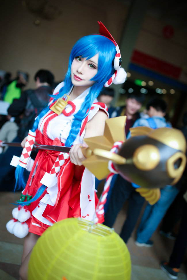 [cosplay]大乔 伊势巫女 场照[二次元cos]