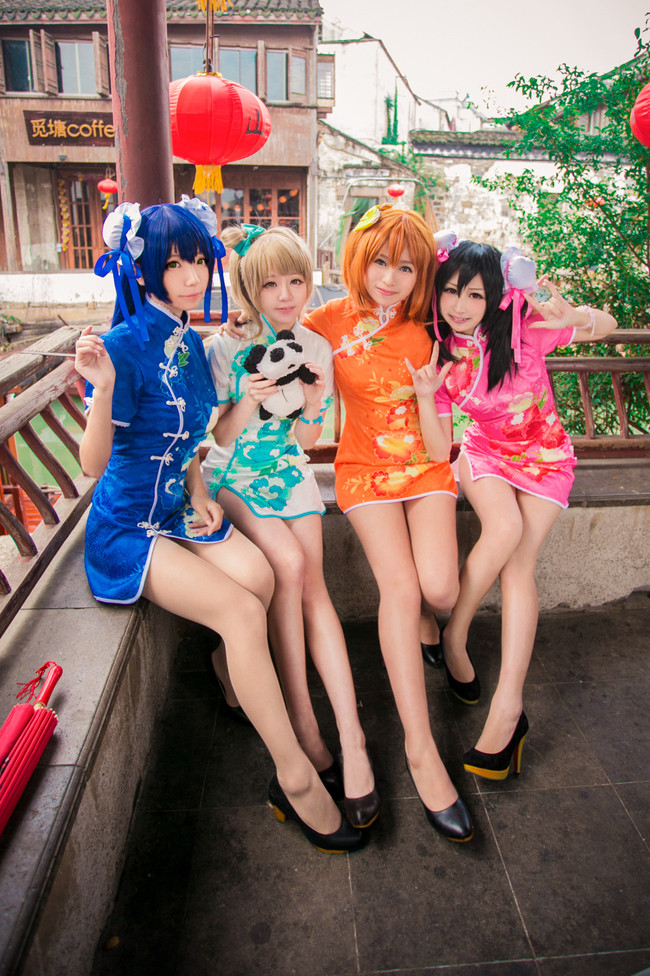 [cosplay]Lovelive! 旗袍ver. 一起去秋游吧！[二次元cos]