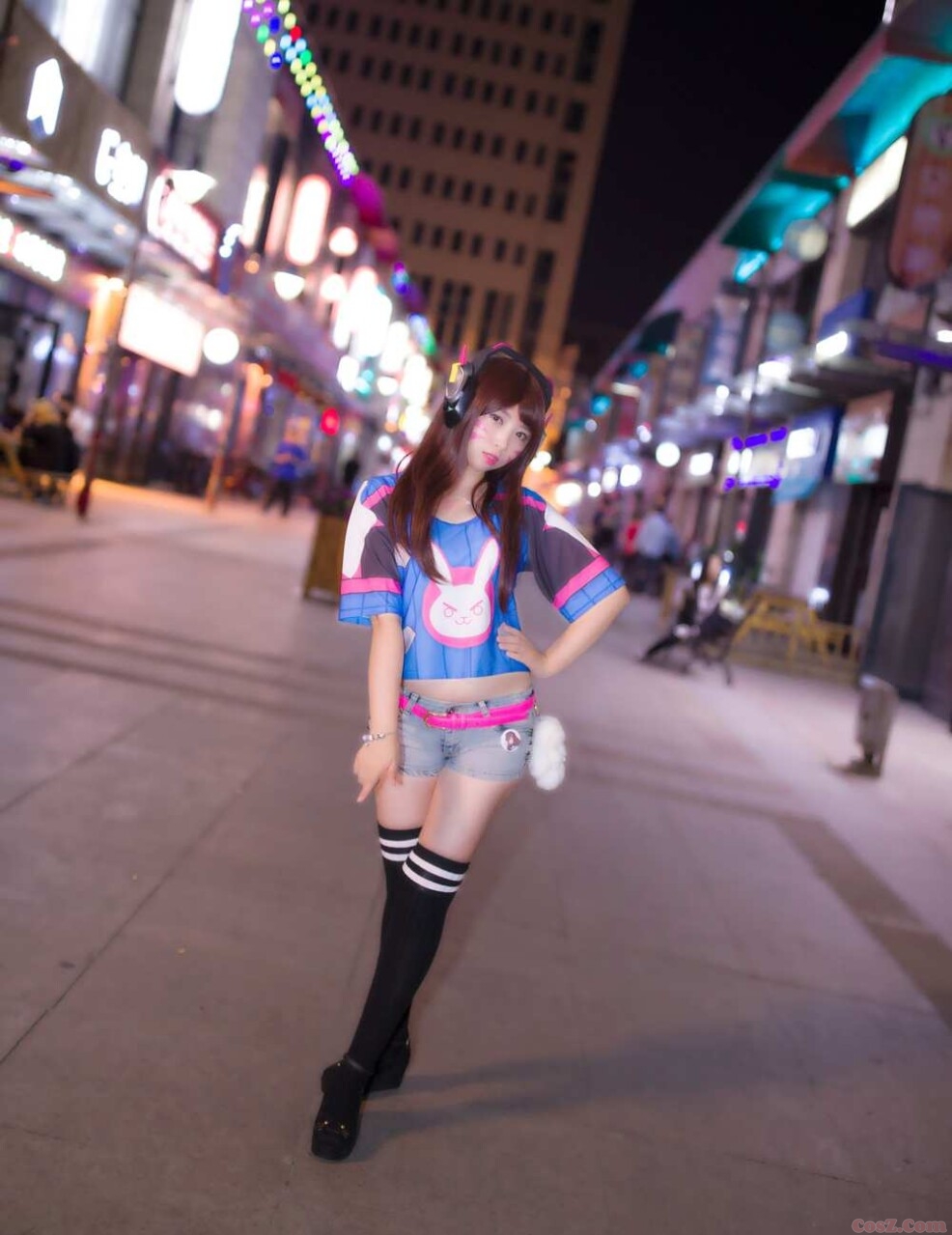 D.Va 兔女郎战斗服也看了很多次了试试新风格！