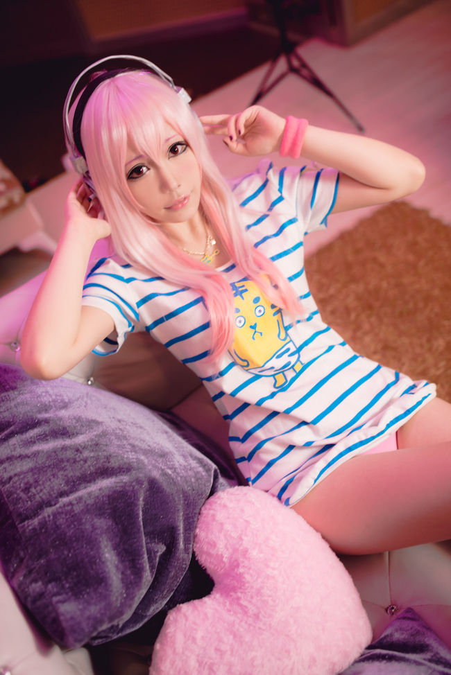 [cosplay]蓝白条纹居家服[二次元cos]