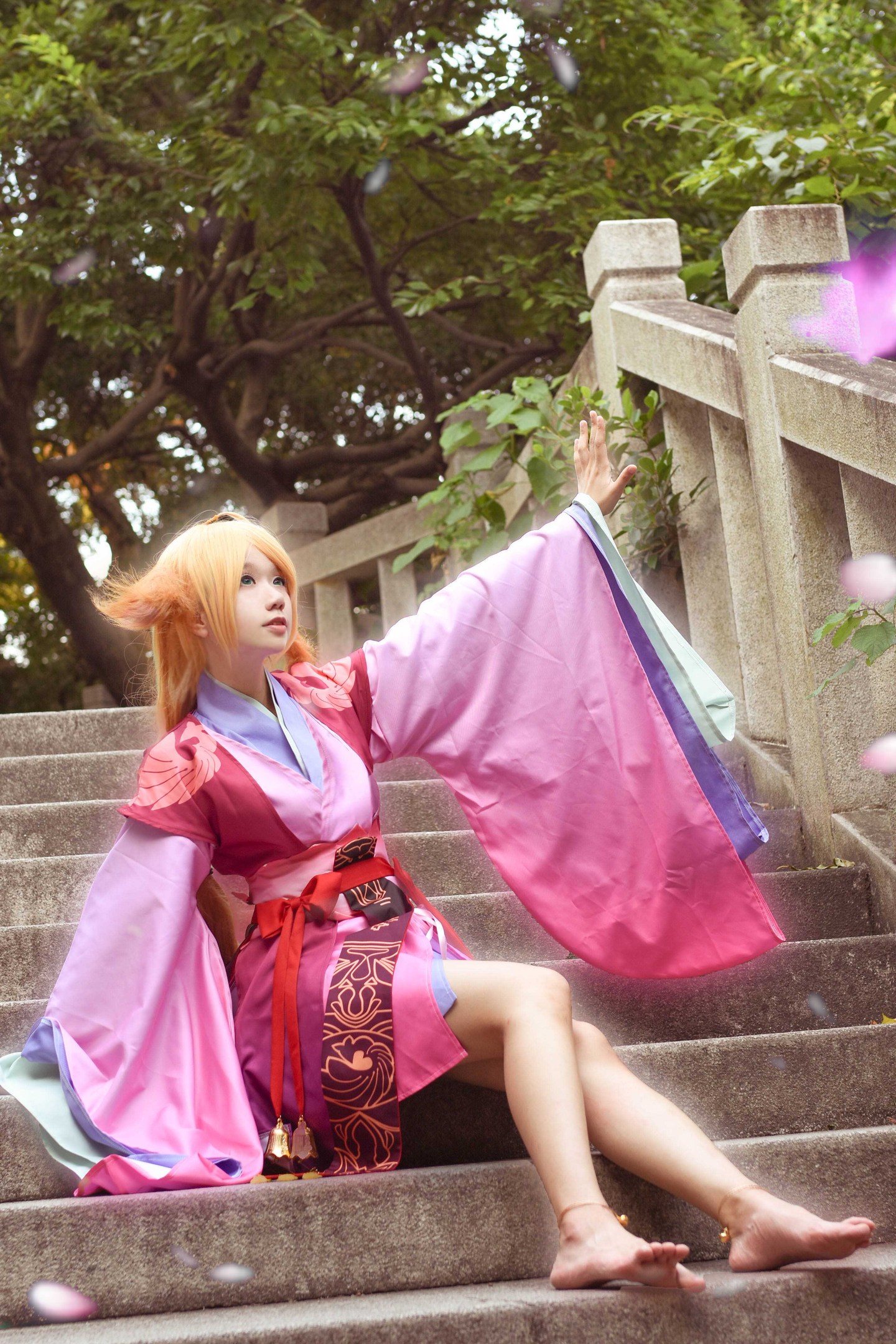 狐妖小红娘涂山苏苏cosplay，小蠢货~