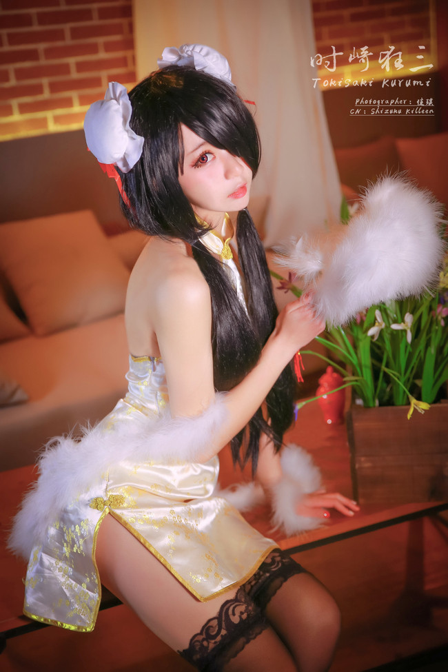 [cosplay]时崎狂三同人旗袍[二次元cos]
