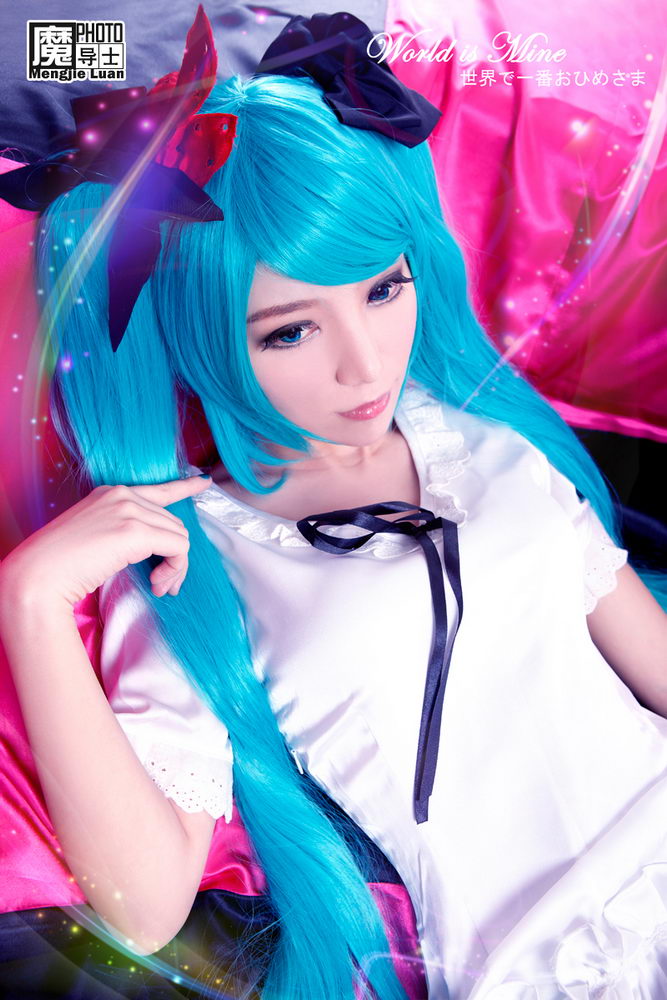 [cosplay]白色情人节 游戏美女CC世界第一公主殿下COS[二次元cos]