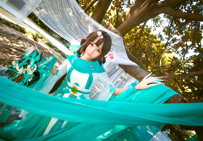 [cosplay]莫道无知己，与君长歌行[二次元cos]