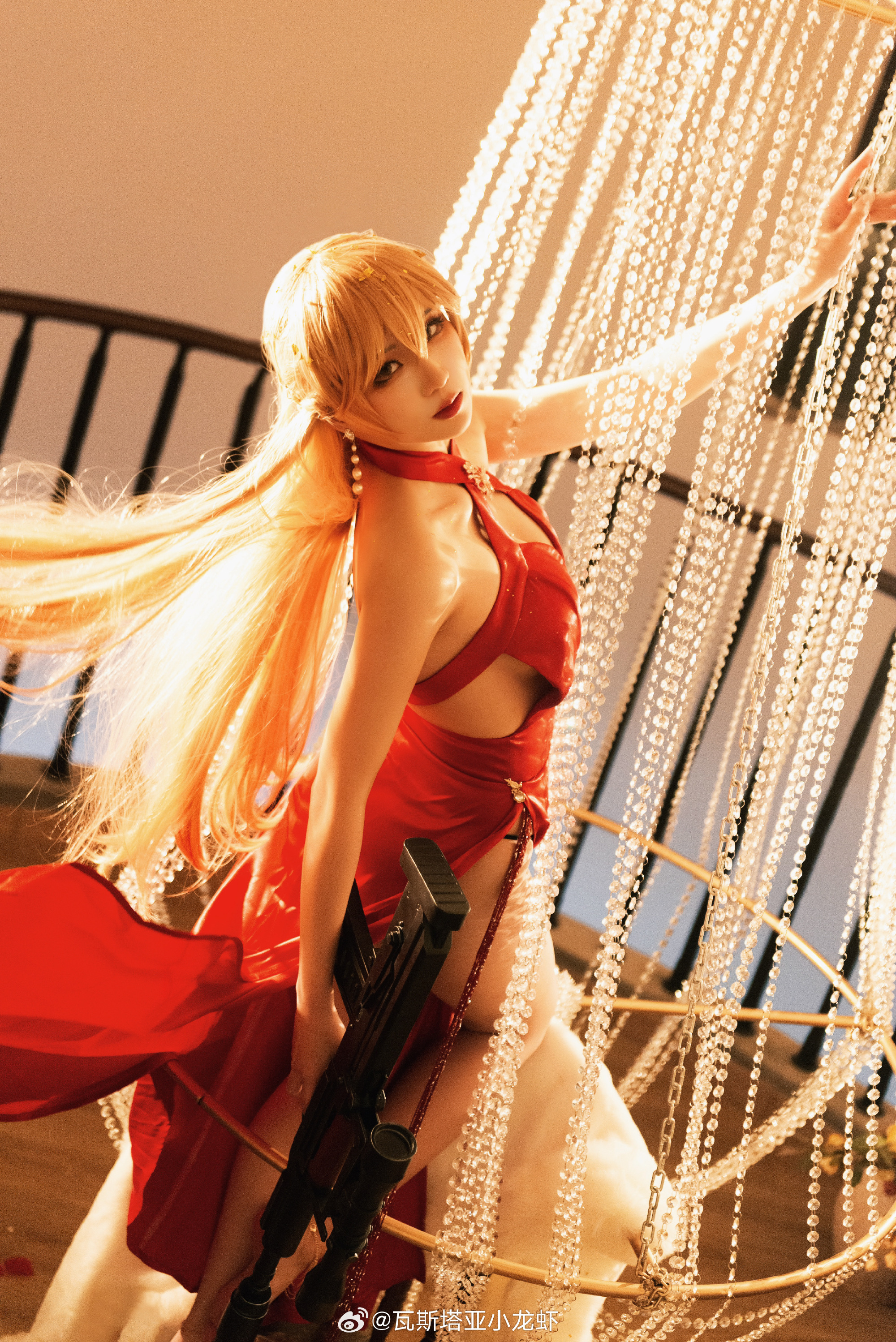 《少女前线》Ots-14cosplay欣赏@瓦斯塔亚小龙虾