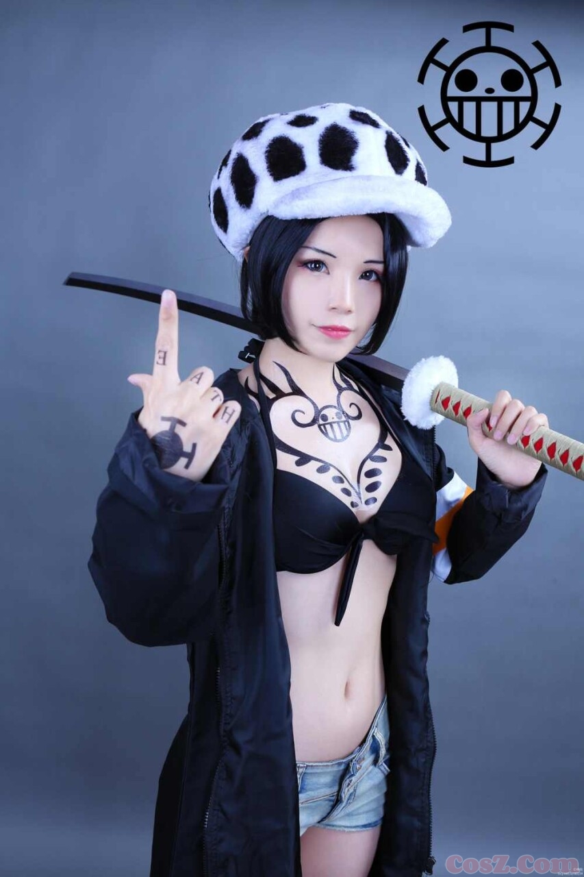 梓宅 海贼王女版路飞这些纹身贴亮了！