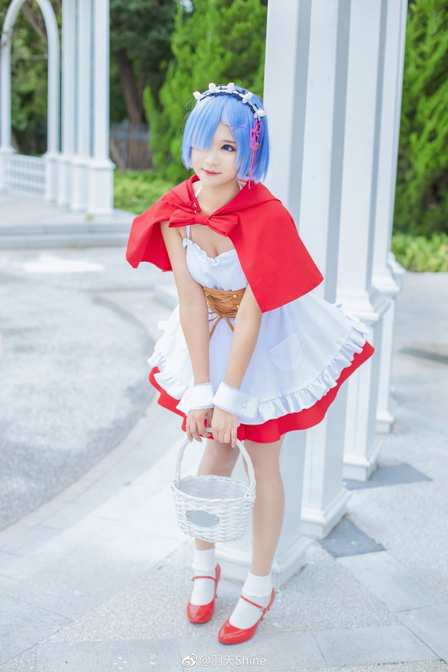 [cosplay]蕾姆拉姆小红帽呀~[二次元cos]