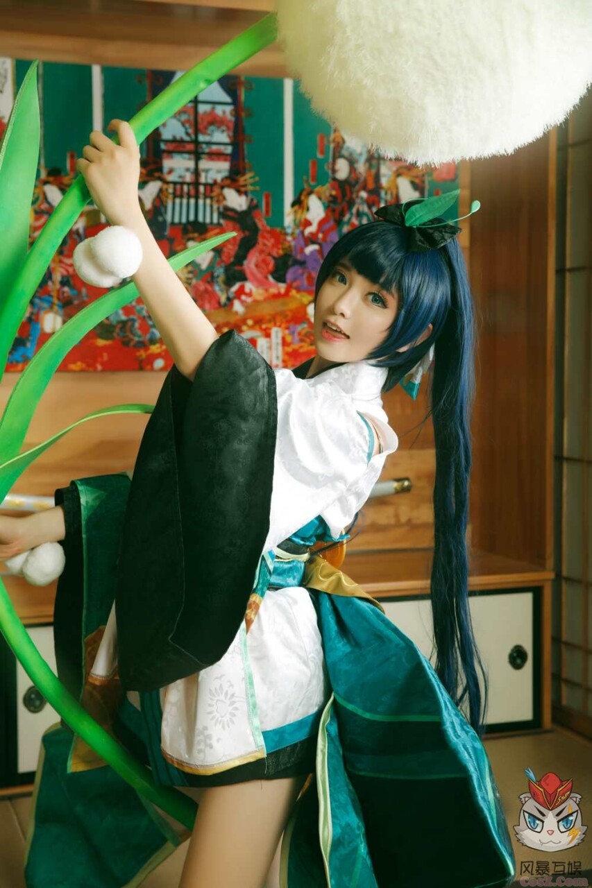 小小壳 阴阳师莹草Cosplay