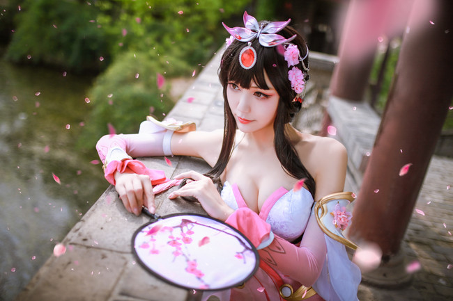 [cosplay]王者荣耀 甄姬游园惊梦[二次元cos]