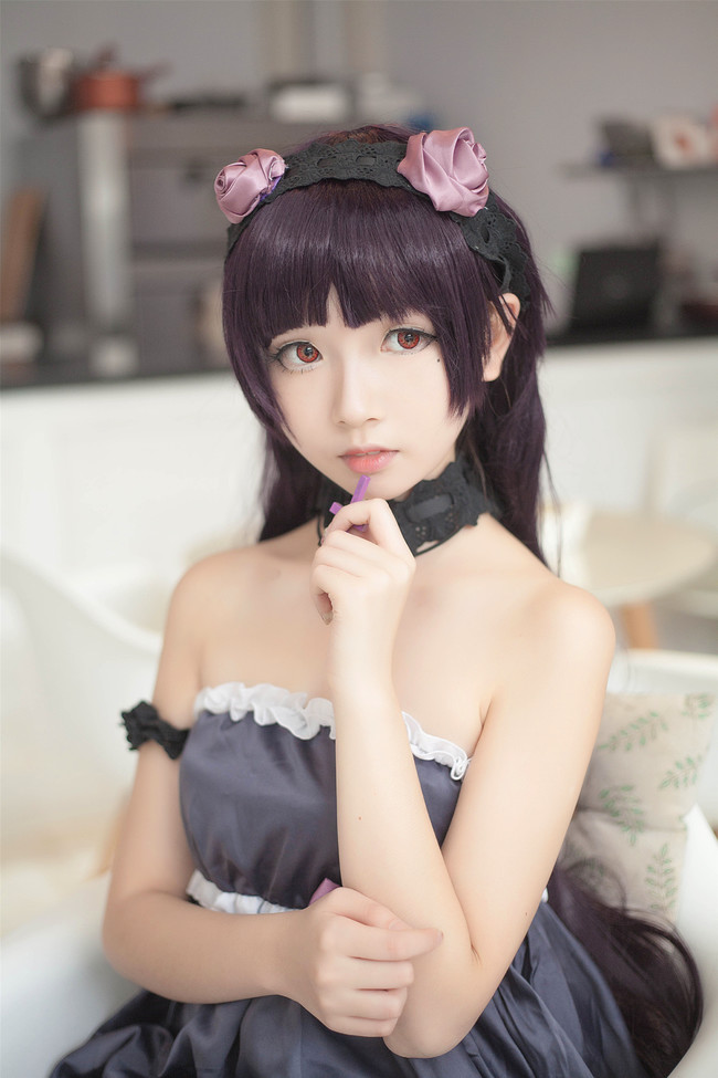 [cosplay]我的妹妹不可能那么可爱-黑猫-五更琉璃-手办ver[二次元cos]