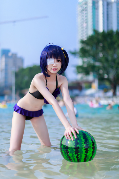 [cosplay]夏日特典！六花泳装来袭！[二次元cos]