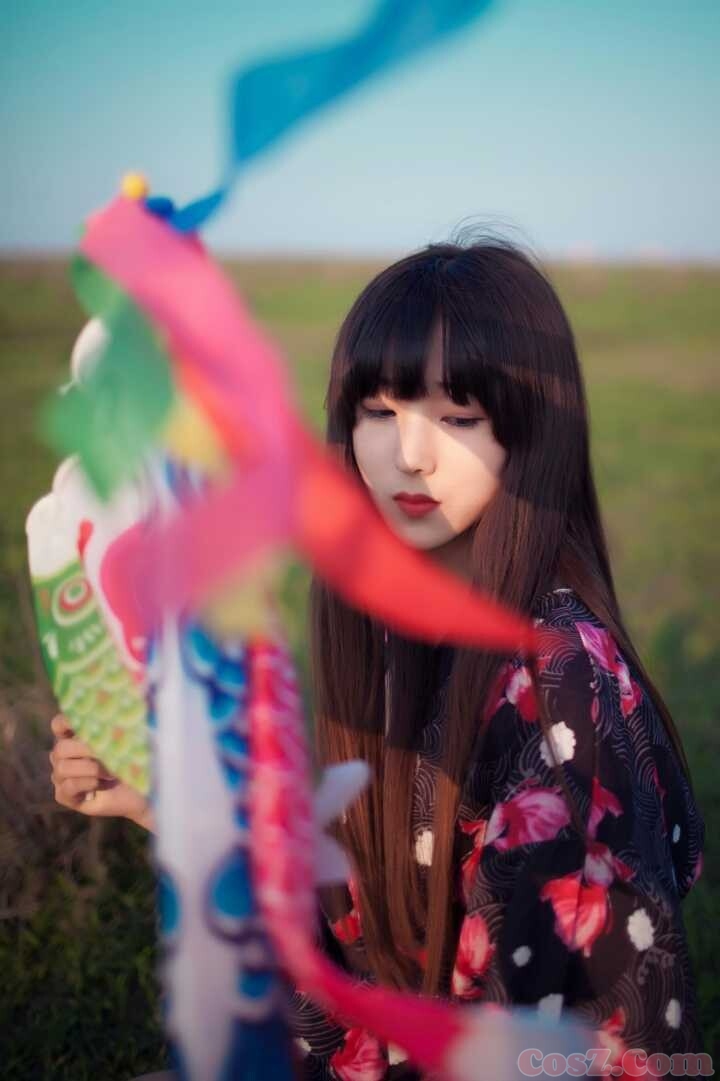 鲤鱼旗的小姐姐有一点御姐味道