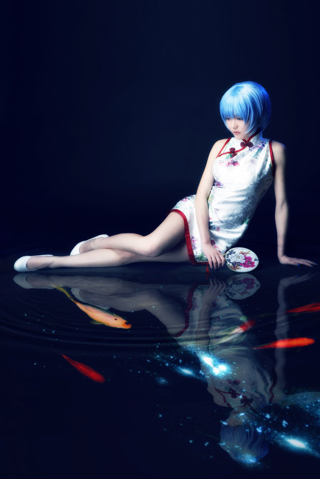 [cosplay]【EVA】凌波丽旗袍ver[二次元cos]