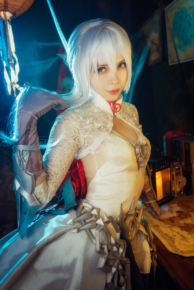 [cosplay]＃cos正片＃死亡爱丽丝白雪姬撕裂者棚拍[二次元cos]