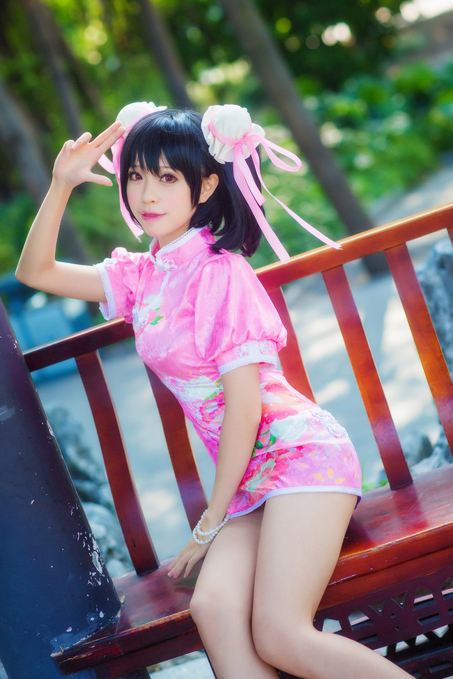 [cosplay]lovelive！矢泽妮可 未觉醒旗袍[二次元cos]