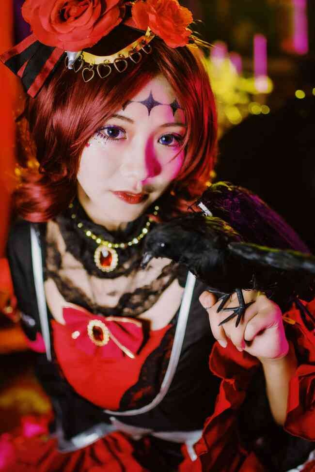 哥特玫瑰露娜cos