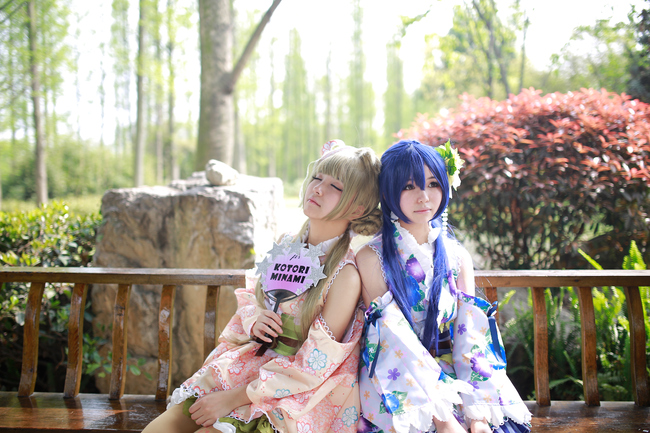 [cosplay]lovelive海鸟浴衣觉醒[二次元cos]