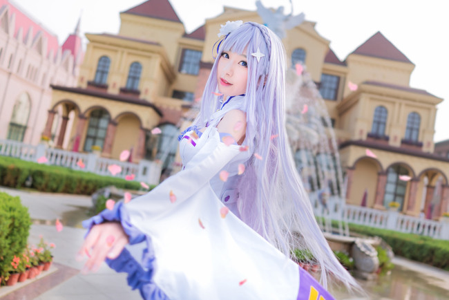 [cosplay]从零开始的艾米莉亚[二次元cos]
