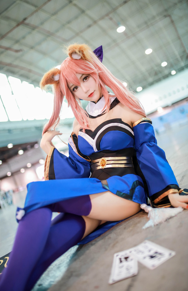 [cosplay]FGO玉藻前一破[二次元cos]