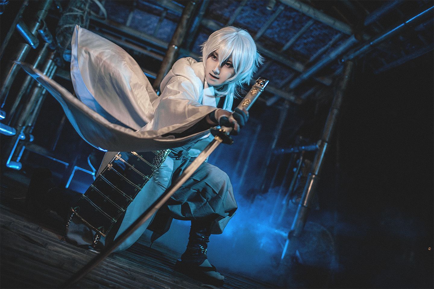 刀剑乱舞 鹤丸国永 COSPLAY