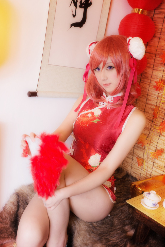 [cosplay]旗袍未觉醒[二次元cos]