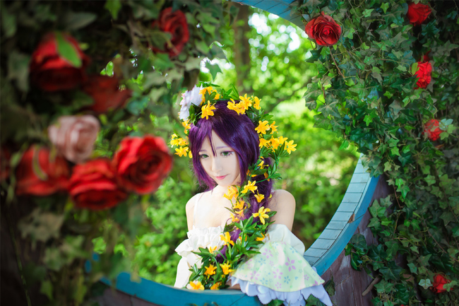[cosplay]长发公主 东条希 童话 Ver.[二次元cos]