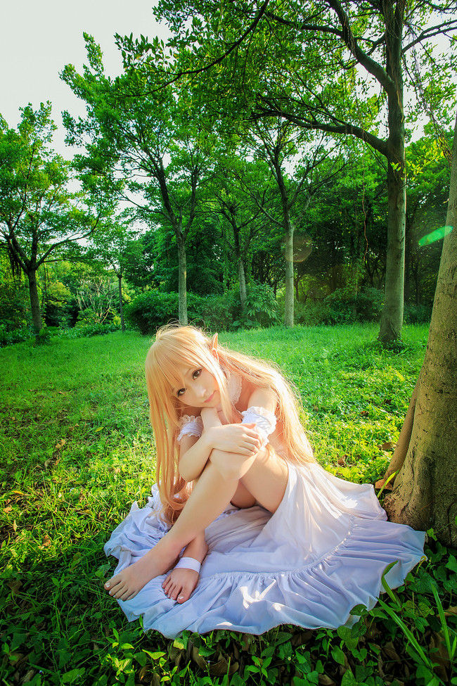 [cosplay]刀剑神域ALfheim Online —— Asuna亚丝娜[二次元cos]