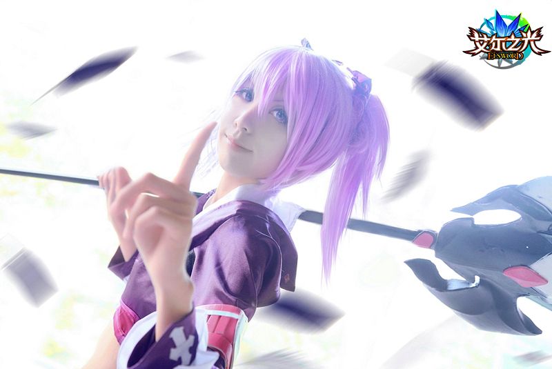 [cosplay]清新萝莉小魔女 《艾尔之光》唯美COS[二次元cos]