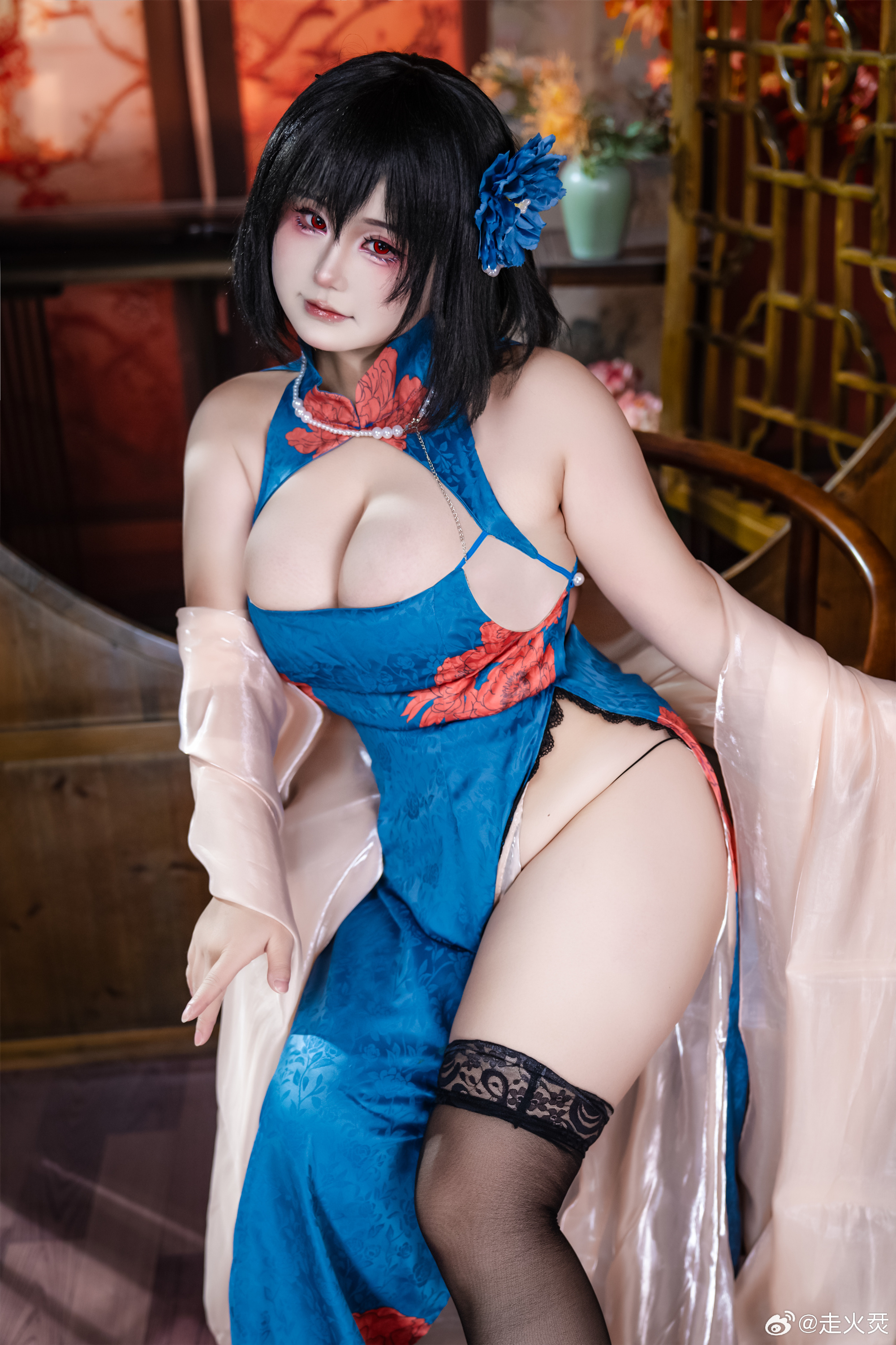 cosplay 着新衣，换新颜，只为今夜 碧蓝航线@花生酱拌面hs