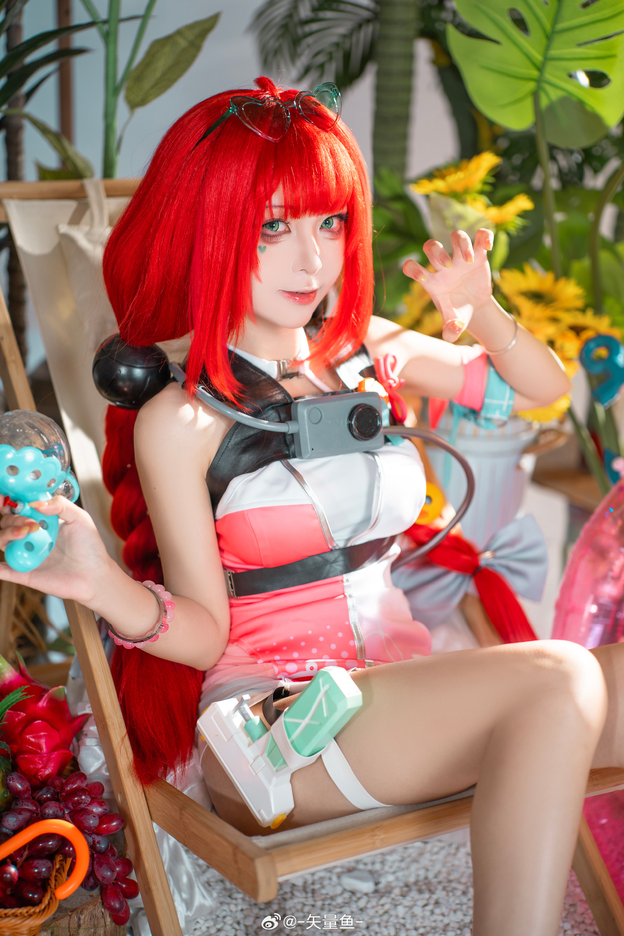cosplay 绝区零夏日特辑 浮波柚叶@-矢量鱼-