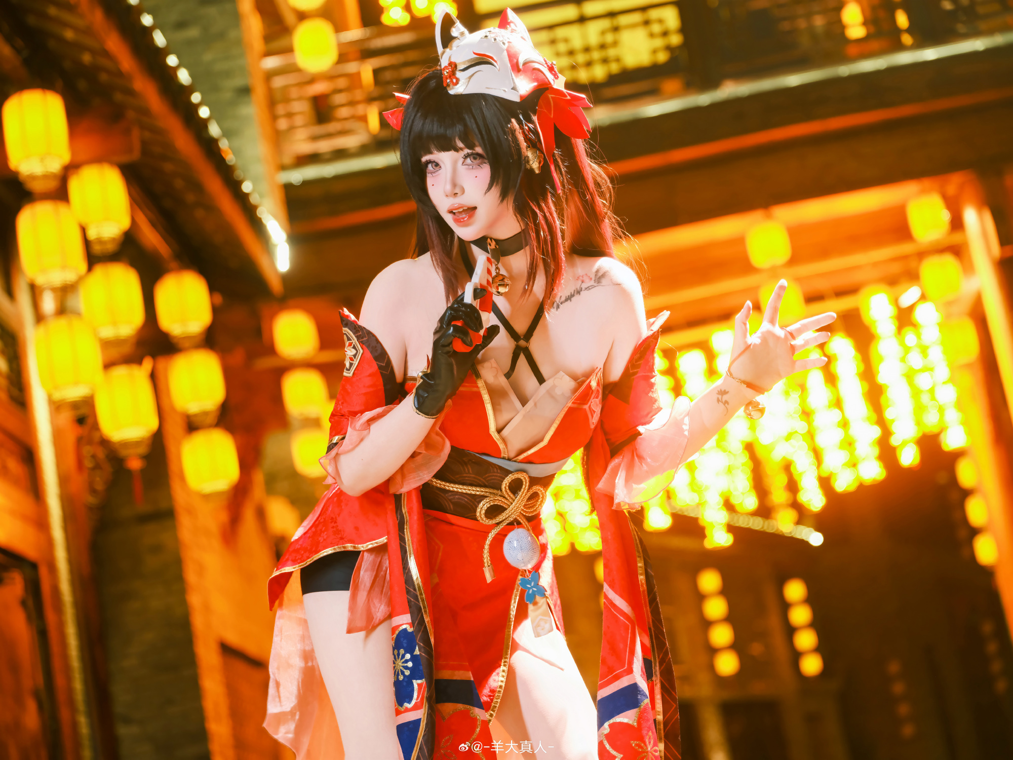 cosplay 我，就是欢愉！ 崩坏星穹铁道 花火@-羊大真人-