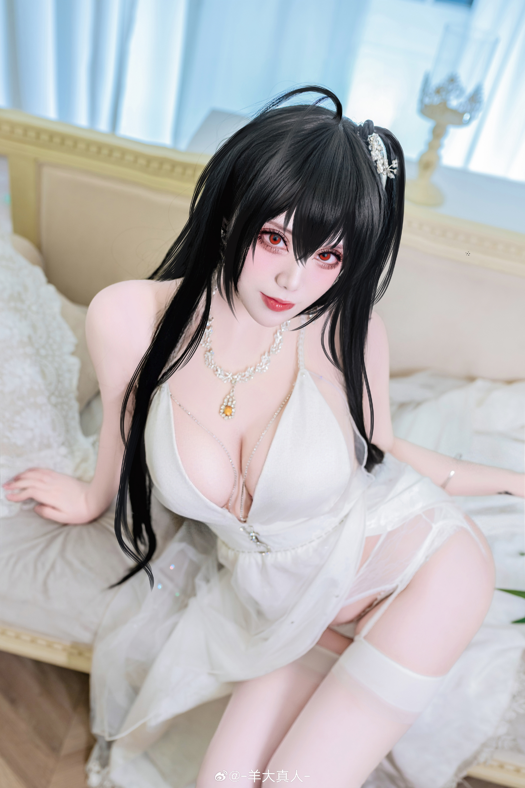 cosplay 碧蓝航线 大凤「誓约花嫁」@-羊大真人-