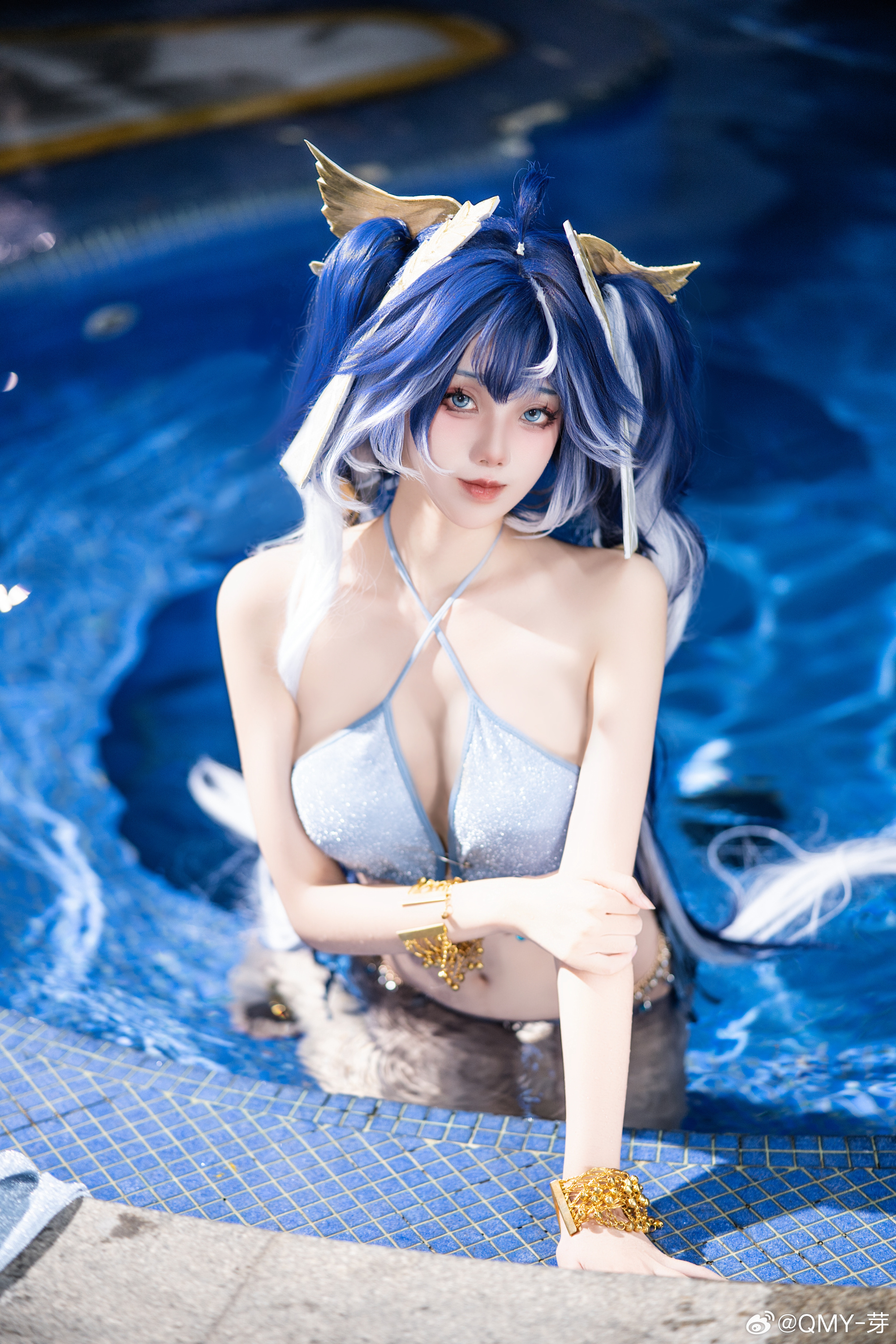 cosplay 月相轮转之间，我以我为锚点 鸣潮 尤诺@QMY-芽