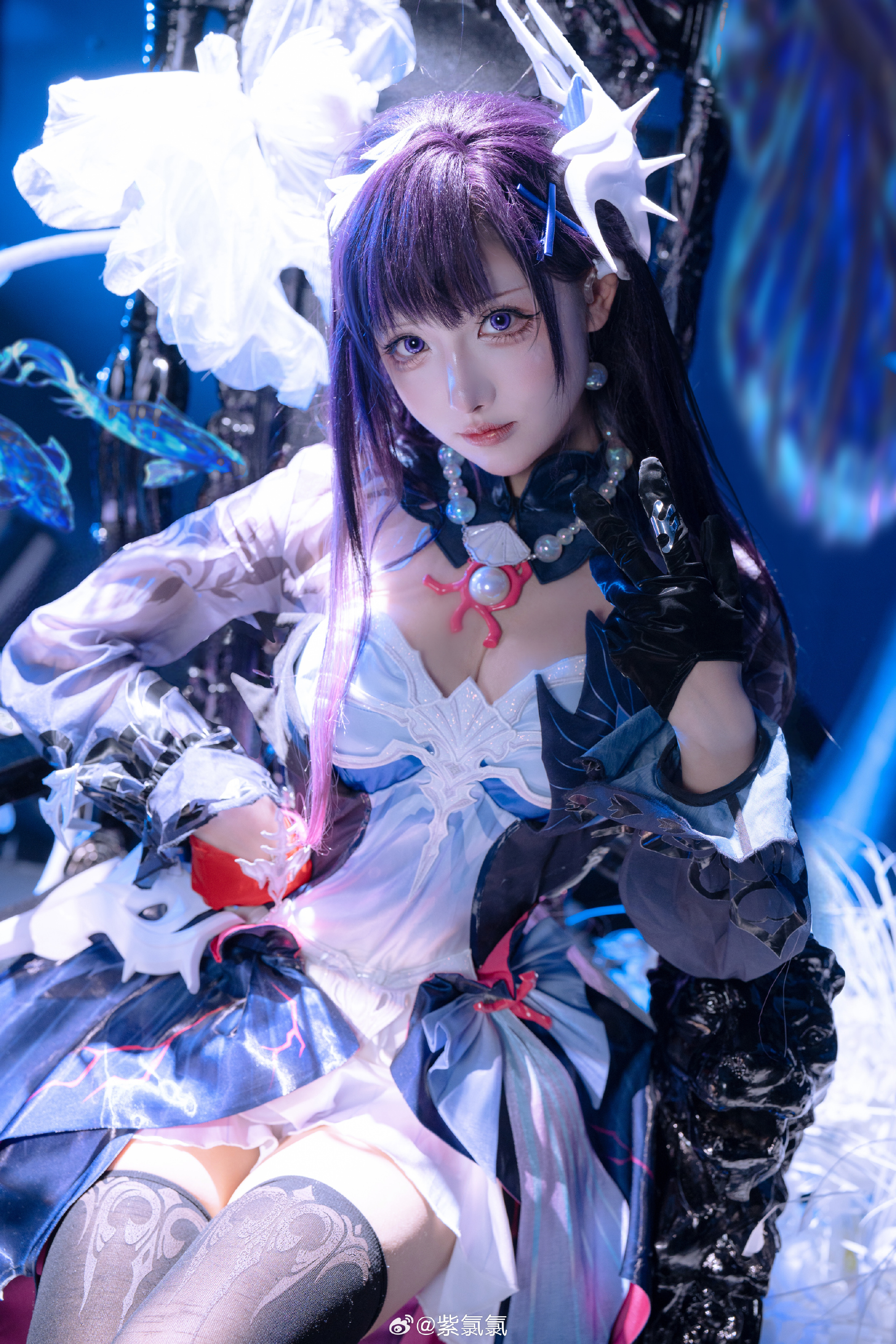 cosplay 我手中的剑只为凯撒的疑心起舞 崩坏星穹铁道 海瑟音 刻律德菈@紫氯氯