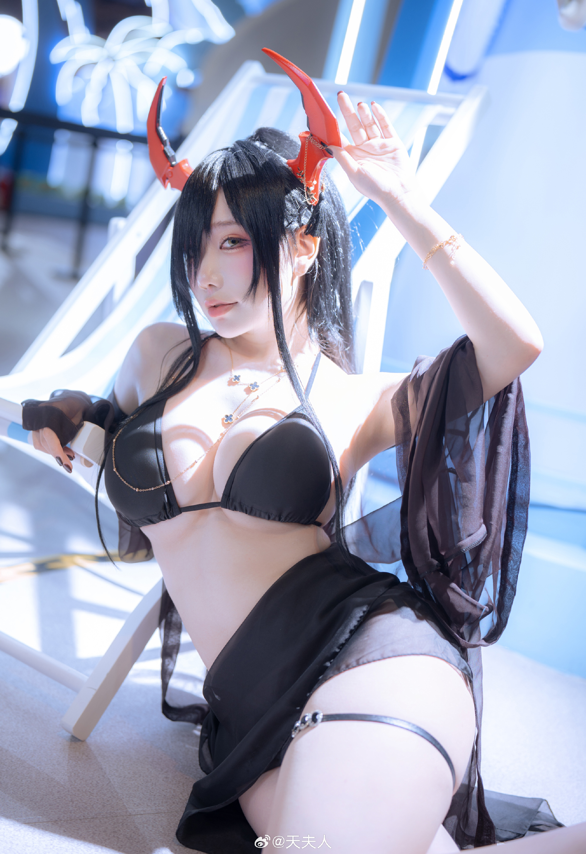 cosplay 看见大帝要叫妈妈 碧蓝航线 腓特烈大帝@天夫人