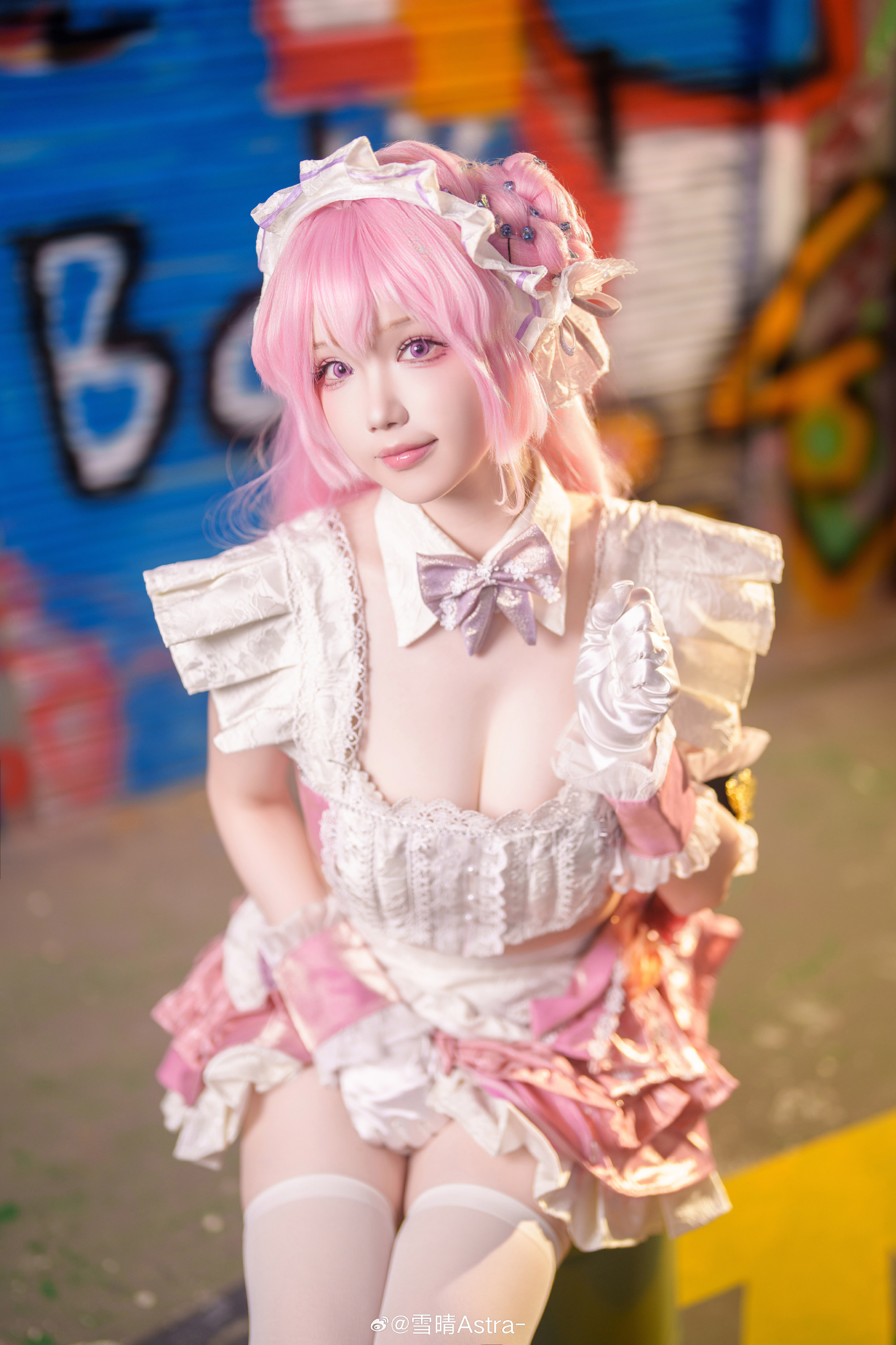 cosplay Nikke:胜利女神 桃乐丝女仆@雪晴Astra-