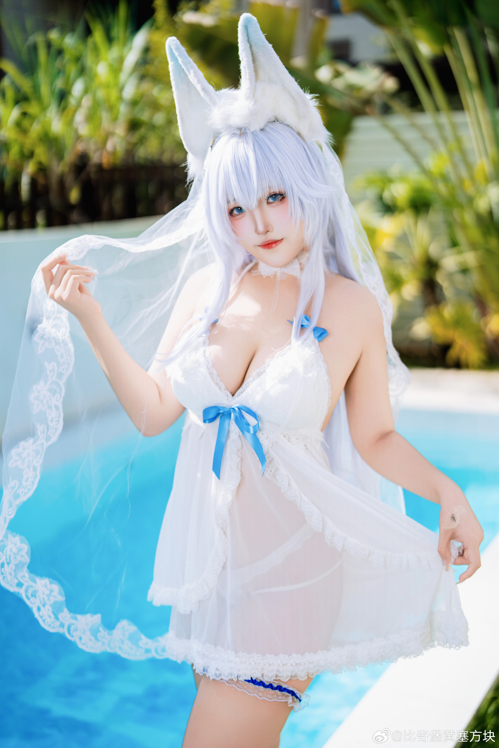 cosplay 碧蓝航线 信浓 海滨旖梦@比奇堡黄塞方块