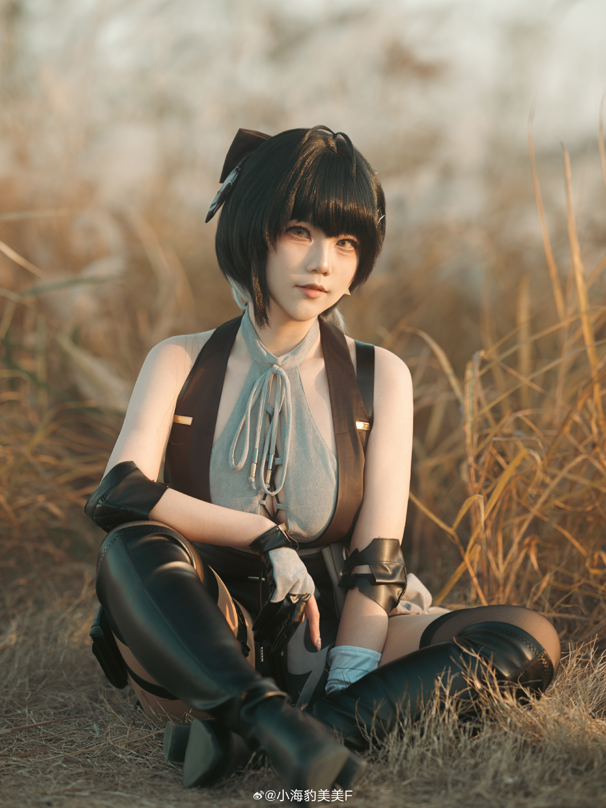 cosplay 现在的我，不想再失去任何拥有的了 鸣潮 漂泊者@小海豹美美F