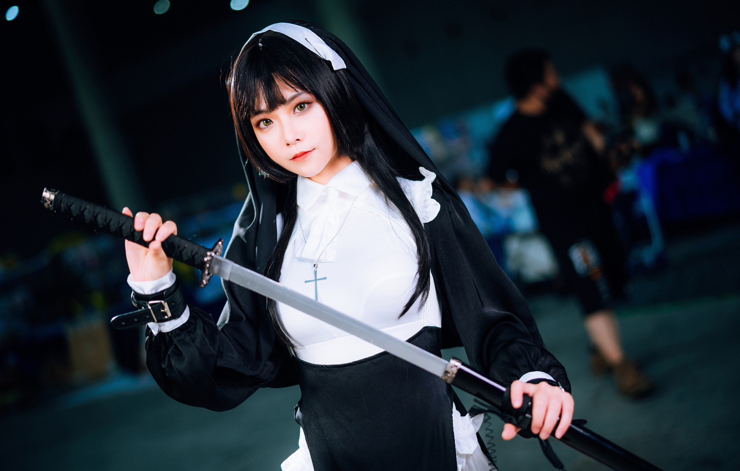 《战锤40K》战斗修女cosplay