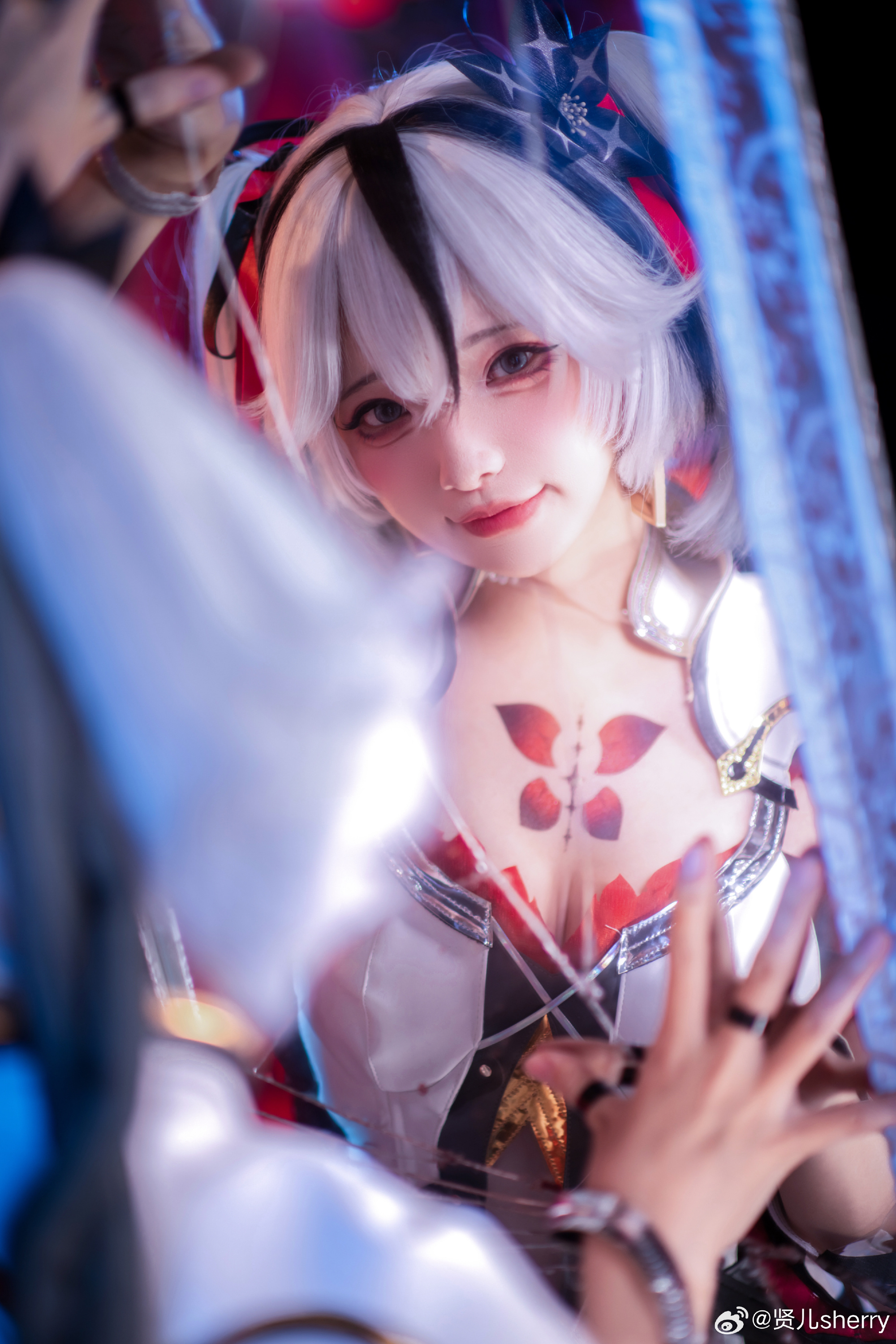 cosplay 化作～大傻椿儿花～ 鸣潮 椿@贤儿sherry
