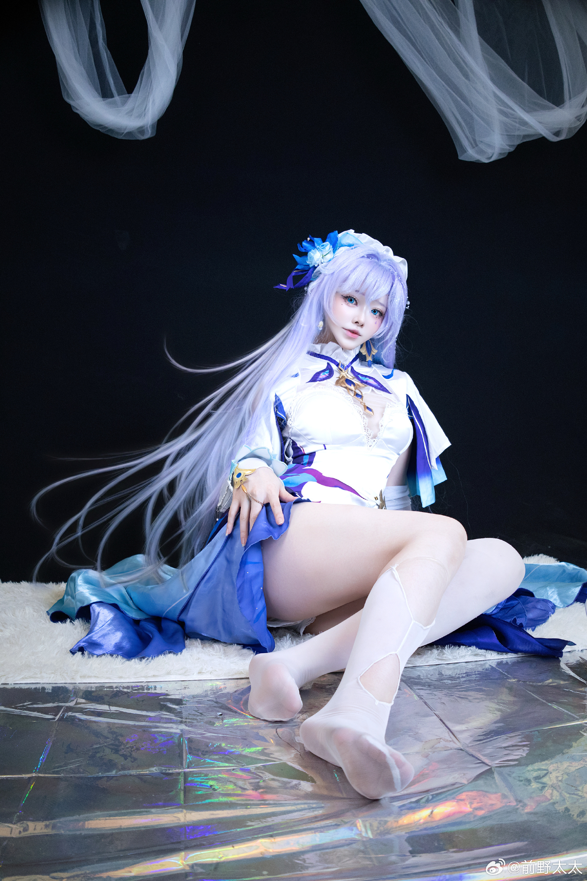 cosplay 原来是漂泊者来了，请坐 鸣潮 坎特蕾拉@前野太太