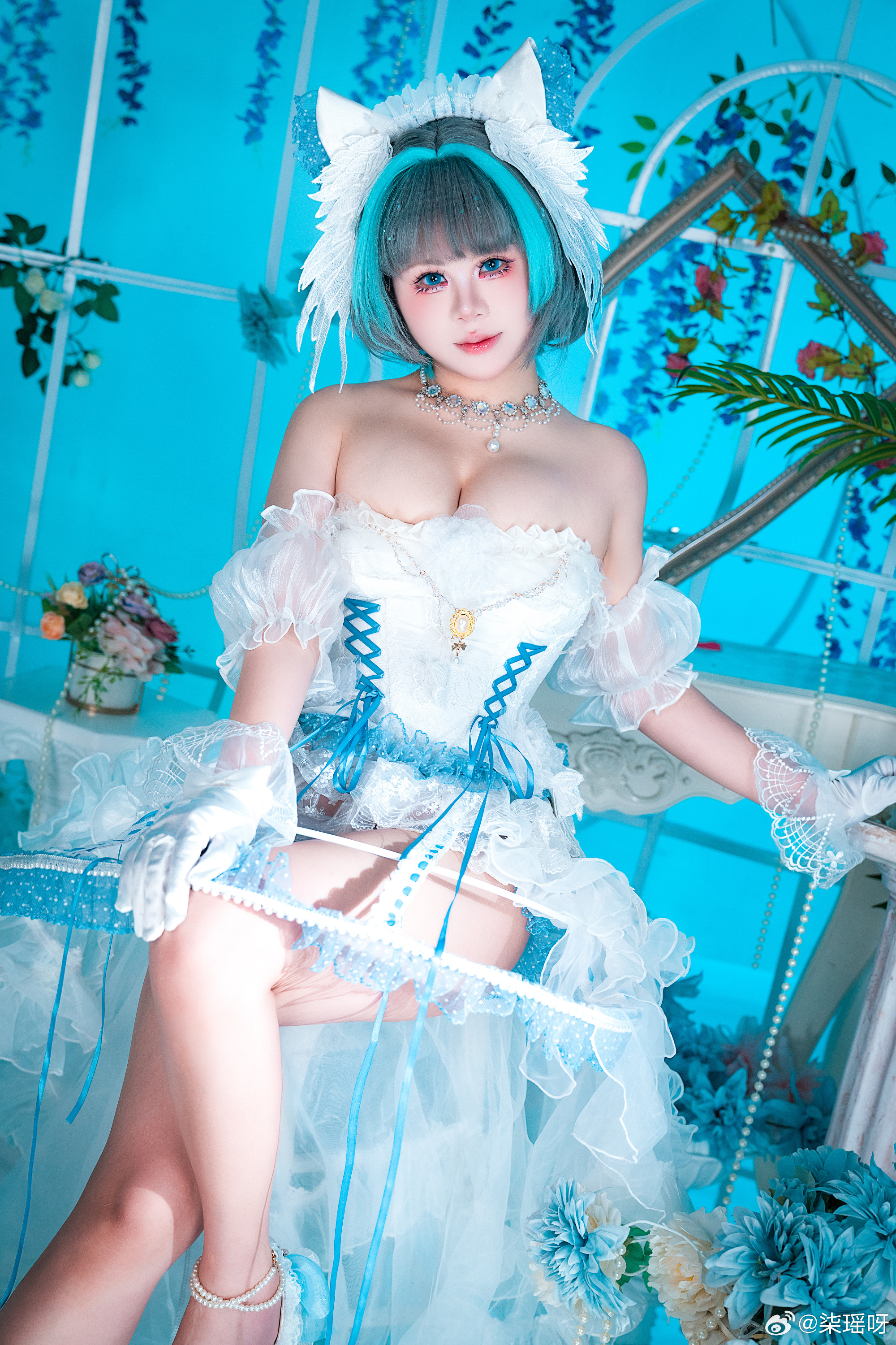 cosplay 指挥官大人~请尽情吩咐柴郡吧！ 碧蓝航线 柴郡@柒瑶呀