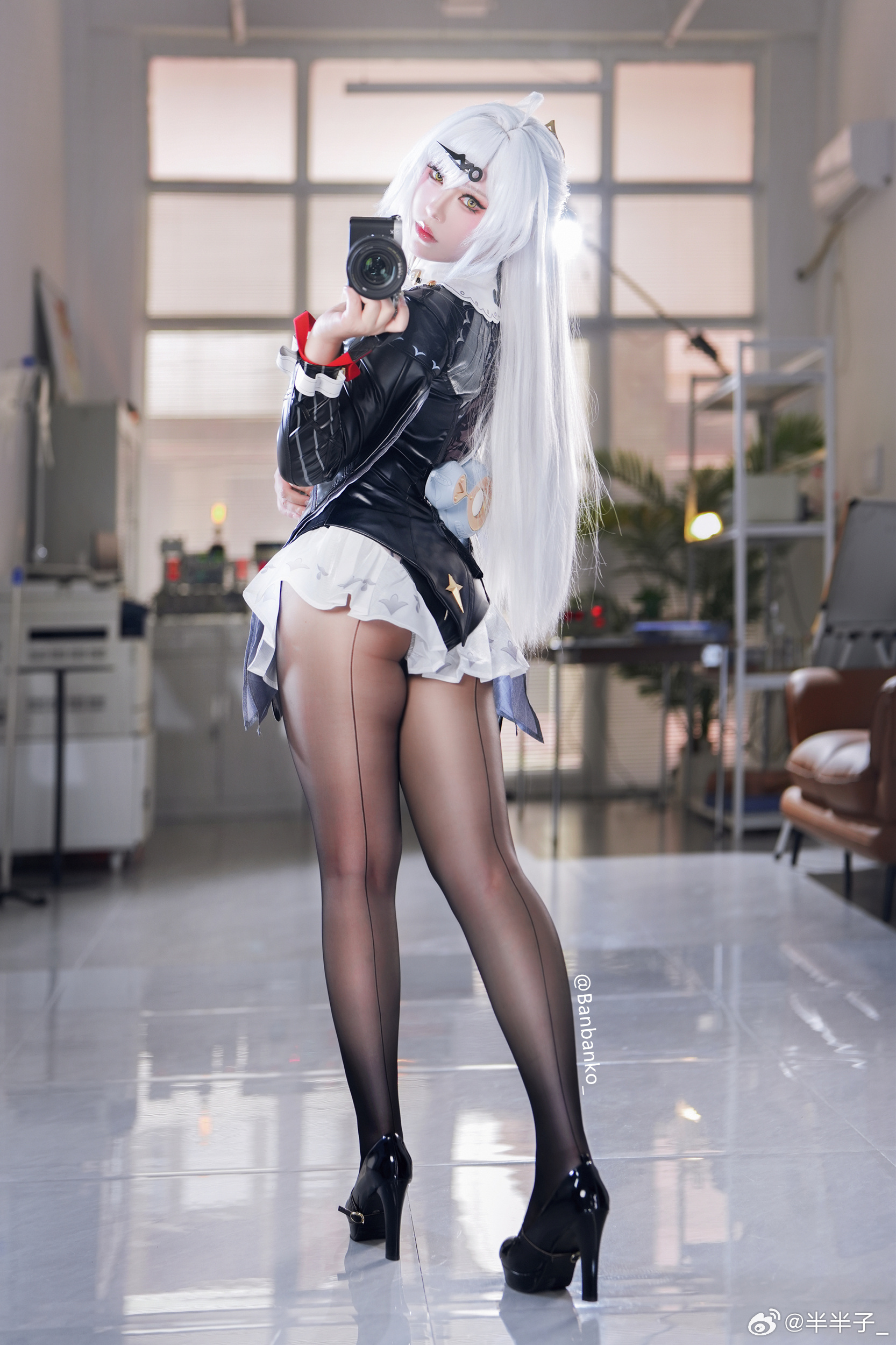 cosplay 仪玄师傅自拍来啦~！@半半子_