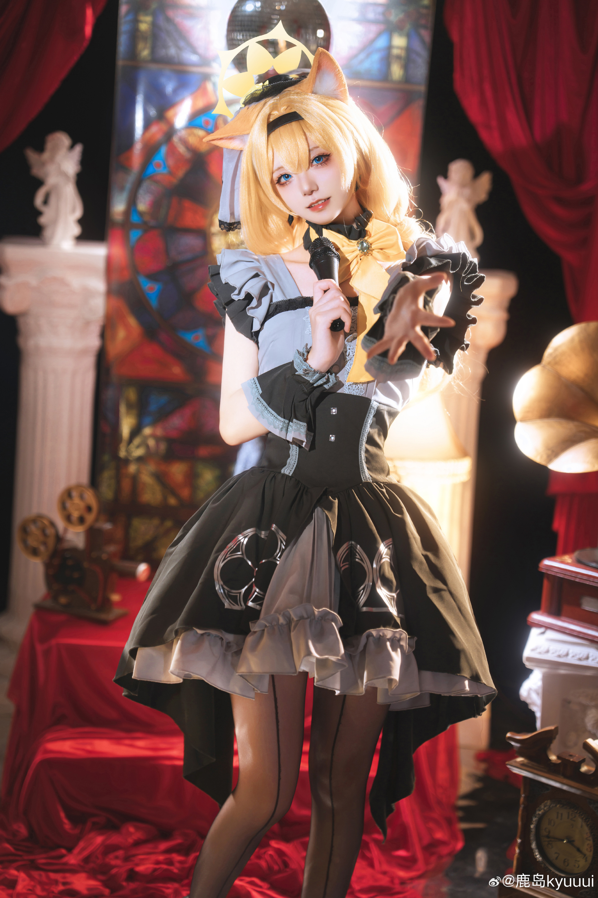 cosplay 本当は……憧れていたんです、アイドルに 碧蓝档案@鹿岛kyuuui