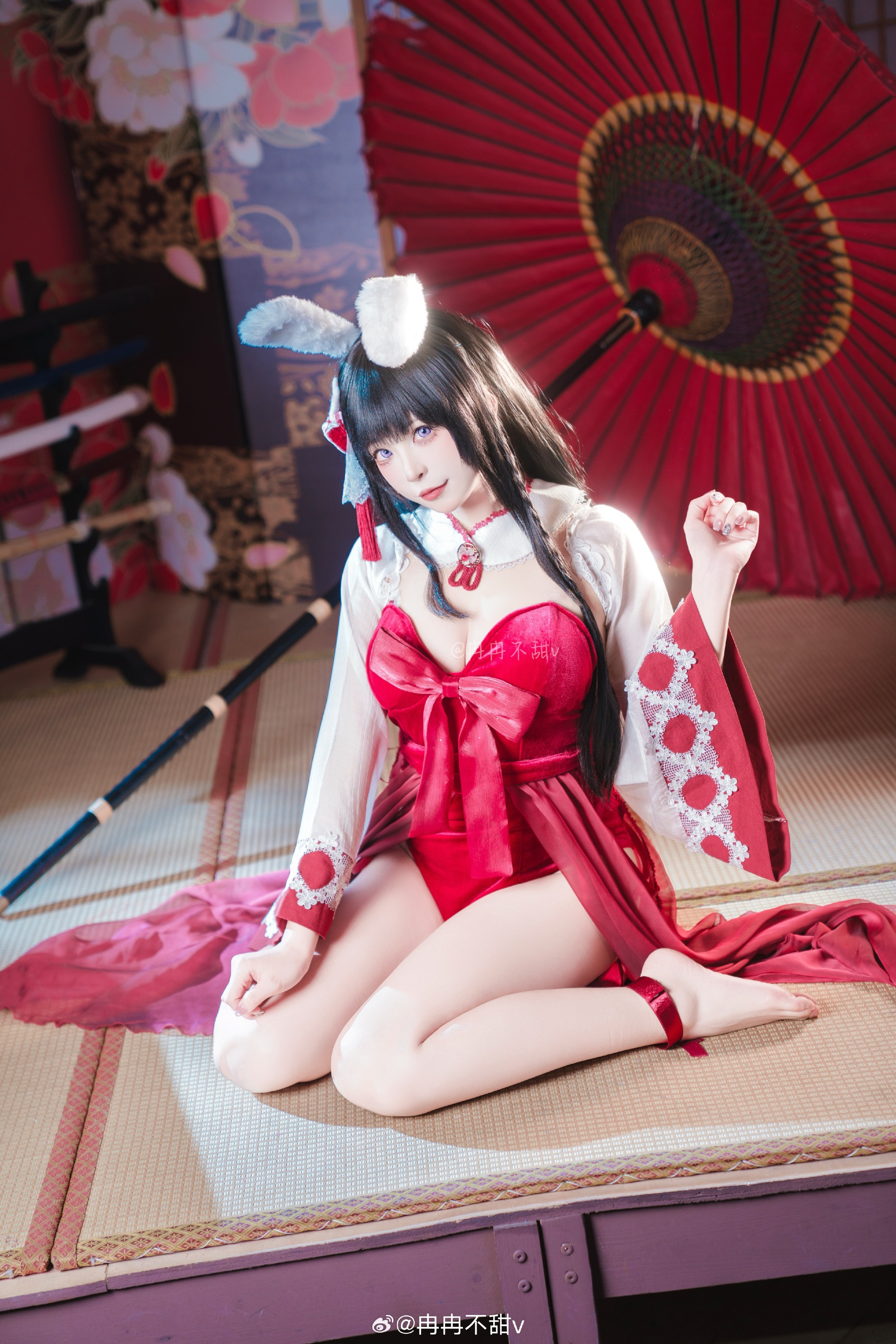 cosplay 要来休息一下吗～指挥官️ 碧蓝航线 大山·兔女郎 ​​​@冉冉不甜v