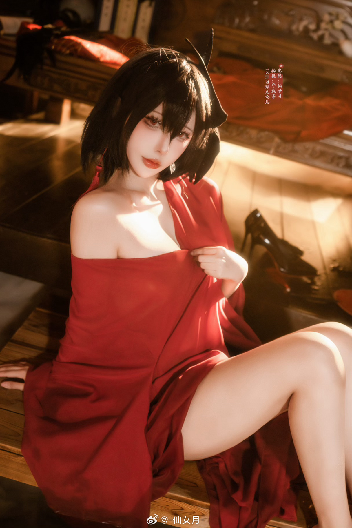 cosplay 碧蓝航线 建武 旗袍@-仙女月-